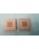 10 cm2 Poco Graphite Blocks (Pair with customer specified flow-pattern)